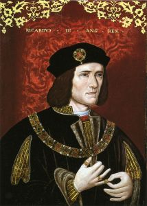King Richard III of England. Wikimedia Commons image