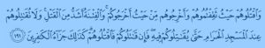 Qur'an 2-191